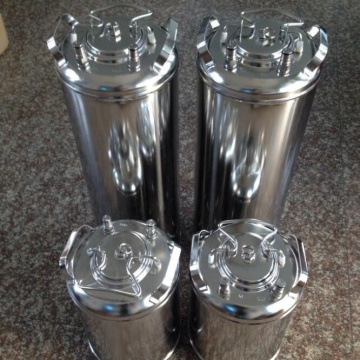 Brand New Stainless Steel 5 Gal/3 Gal Home Brew Ball Lock Cornelius Tank with Pressure Relief Valve Lid