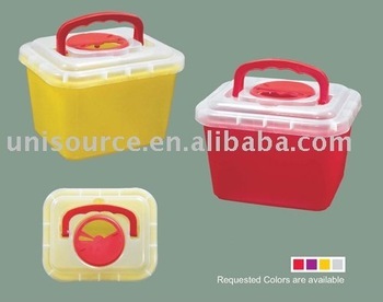 Medical disposable sharps container