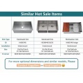 Hot Selling 30 Inch 16 Ga Kitchen Sink