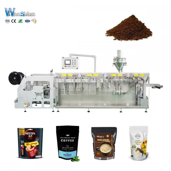 Horizontal Roll Film Doypack with Zipper Packing Machine