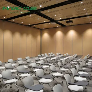 Fabric movable partition boards