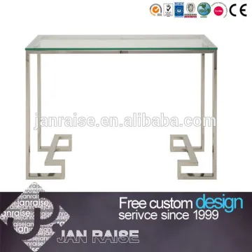 Narrow dining table set glass dining table OK-8195