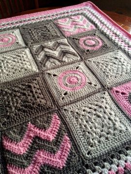 Super Soft 100% Cotton Crochet baby Blanket