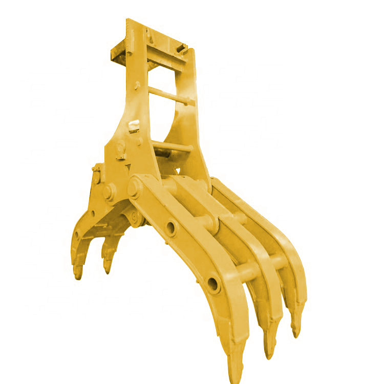 manual mechanical Grab Grapple 7 fingers tines