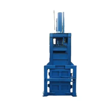 Efficient New Condition Textile Baler Machine for Fiber and Clothes Waste with Cotton Core Components (Motor, PLC)