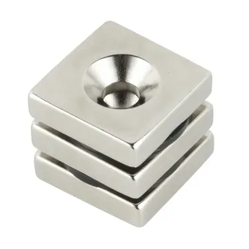 Sintered NdFeB Magnetic Block with Countersunk