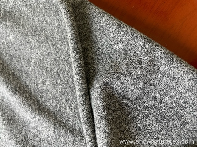 grey black and white jersey knit fabric