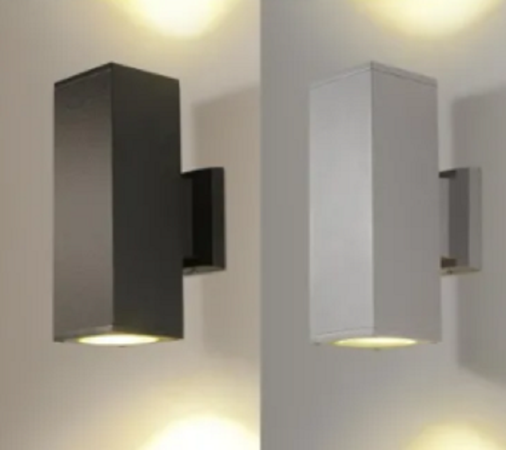 Black LED Wall Light