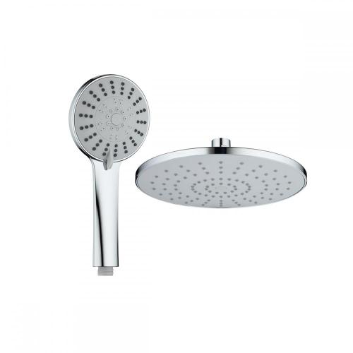 6 Function Hand Held Rain Shower Head Set