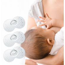 2Pack Breastfeeding Nipple Shields with Sterilizing Storage