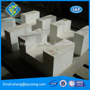 Fused cast Alumina Zironia Bricks (AZS bricks) 41#