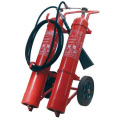 Double cylinder 24kg wheeled co2 fire extinguisher