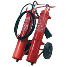 Double cylinder 24kg wheeled co2 fire extinguisher