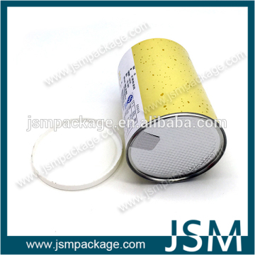 Round tea canister package