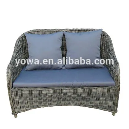 2015 rattan love seat sofa