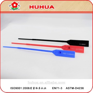 plastic security seal for election ballot box