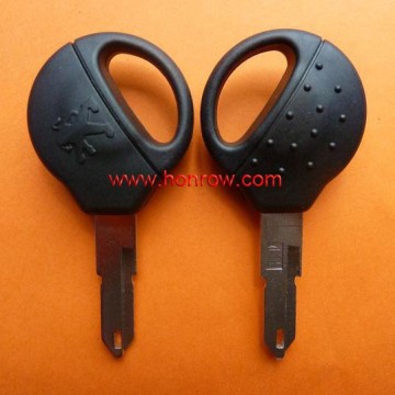 Peugeot 206/NE73 blade transponder key with T5 Chip,Peugeot plastic key,cover car keys