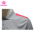 Kaos Polo Lengan Panjang Abu-abu Mens