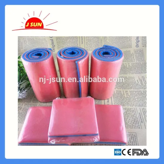 Aluminum panel wrist splint for first aid sam splint