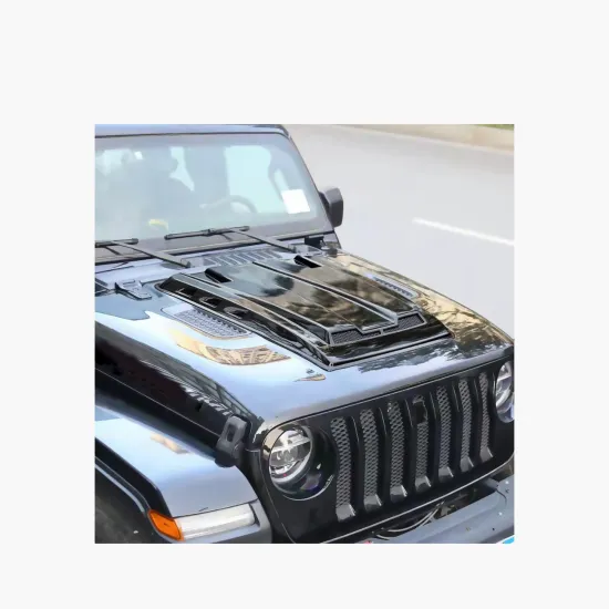 Maiker Offroad Hood Trim for Jeep Wrangler JL 18+ Engine Cover Decorative Plate