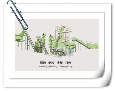 Biomass pellet fuel making machine