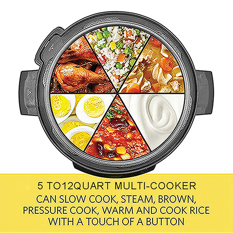 Dessini programable Multi pressure cookers air fryer