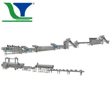 Automatic fresh potato Sticks Production Line