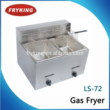 table top stainless steel gas fryer