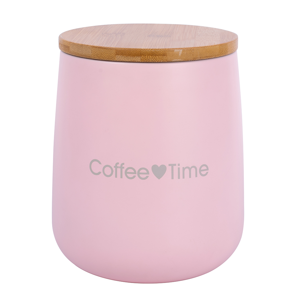 Canister With Bamboo Lid 2 Jpg