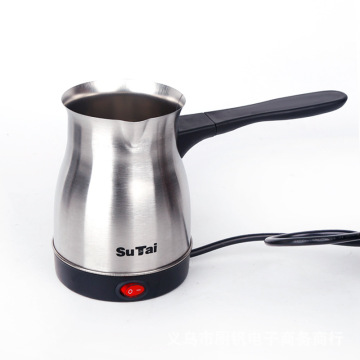 Compact 0.8L Electric Kettle & Coffee Maker for Travel and Car Use