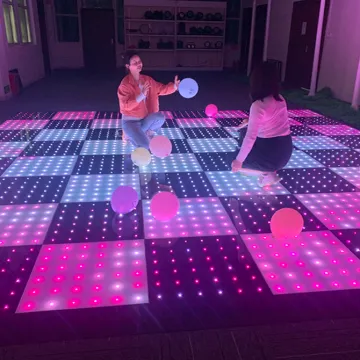 Wireless Connection Disco DJ RGB LED Starlit Effect Digital Dance Floor