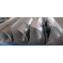 Sheet metal ventilation hole
