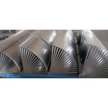 Metal ventilation opening hole