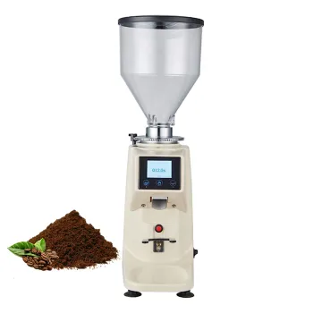 60mm Flat Burr Adjustable Commercial Coffee Bean Grinder