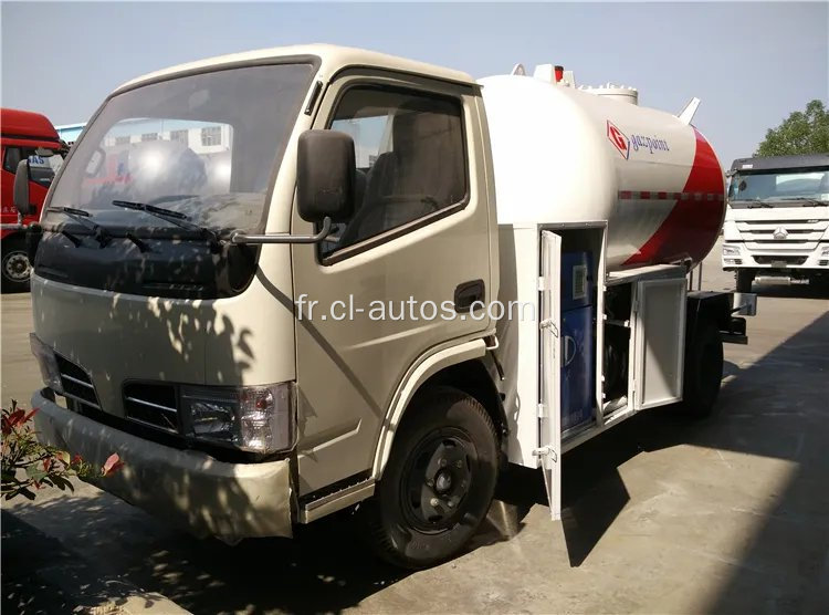 Dongfeng 5000 litres 5 tonnes LPG Bullet Truck