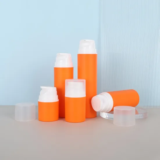 OEM airless bottle designs for cosmetic products