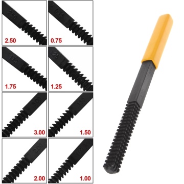 Thread Repair Restoration File Teeth Correction Metric Hardware Mini DIY Tools JUL14-B