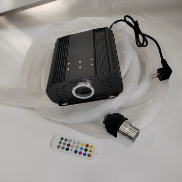 RGBW LED Fiber Optic Light Kit με App &amp; Remote Control, 500pcs, 1,0mm, 45w, 4m