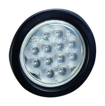 4" Truck Trailer Round Reverse Light Rubber