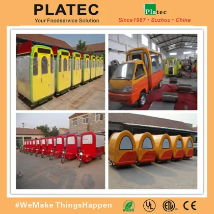 high quality car food truck/hot dog food trailer/street food cart for sale