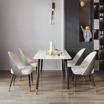 Nordic Modern Restaurant Dining Chair: Minimalist Comfort