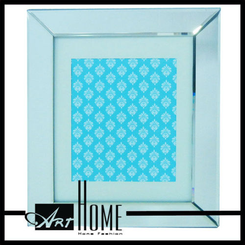 Home decoration simple mirror photo frame for gifts