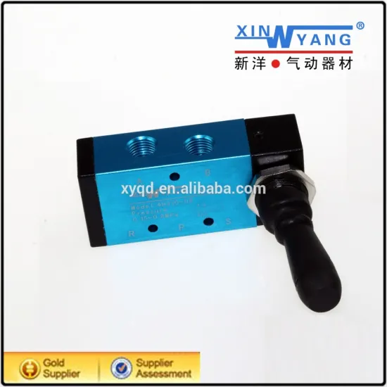 Single Coil Double Position Hand Lever Manually 5/2 Series