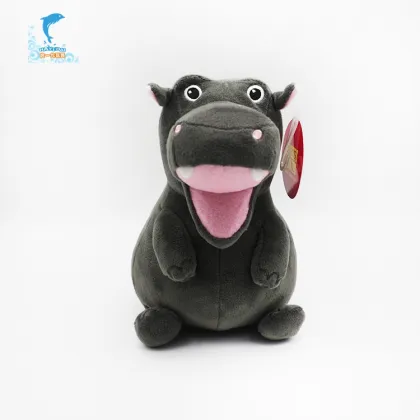 Cute Hippo Stuffed Wild Animal Doll With VoiceRecording Multifunction Customization