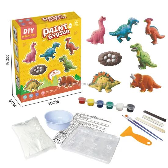 DIY Dinosaur, Space, Cake, Car, Robot Theme Set Toy: A Comprehensive Painting and Drawing Toy for Kids