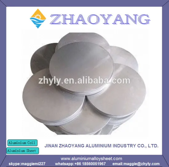 High quality stamping aluminum wafer for bottle cap with different sizes
