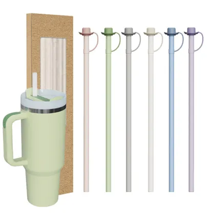 Stanley Cup Food Grade Silicone Dinosaur Cover with Reusable Straw