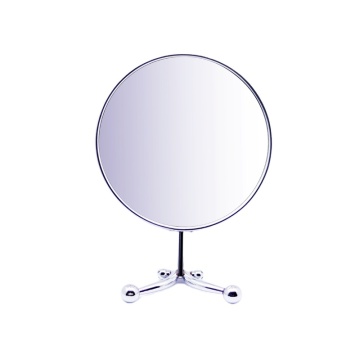 Reda Round Double Sided Portable Desktop Mirror