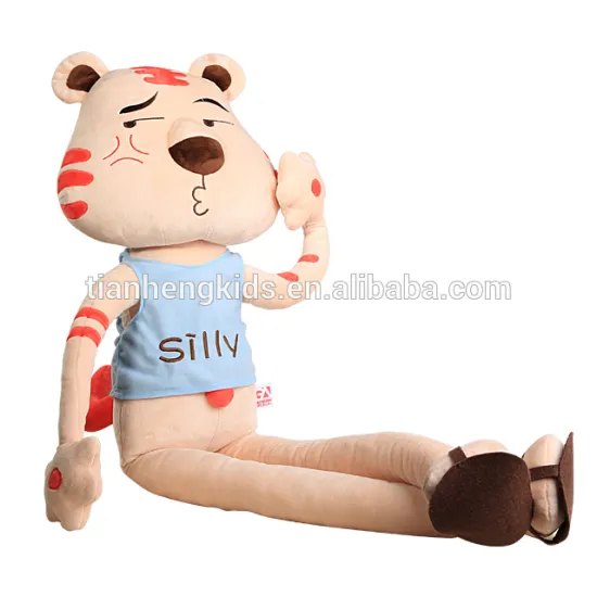 Decorative plush toys friend gifts Tiger Family Series- silly