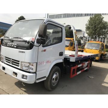 4 ton Flatbed Wrecker Truck with Crane